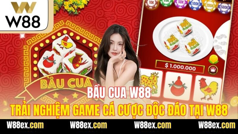 Bầu Cua W88 - Trải Nghiệm Game Cá Cược Độc Đáo Tại W88