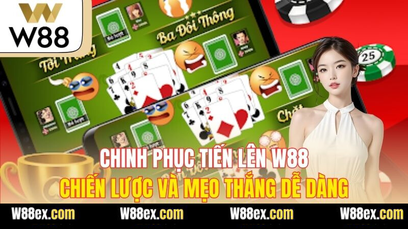 Chinh Phục Tiến Lên W88: Chiến Lược Và Mẹo Thắng Dễ Dàng