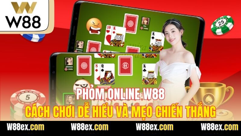 Phỏm Online W88: Cách Chơi Dễ Hiểu Và Mẹo Chiến Thắng
